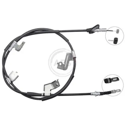 Cable de accionamiento, freno de estacionamiento A.B.S. K19088 Artesanal